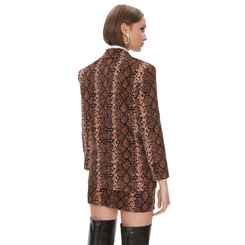 Дамско сако Women’s luxury corduroy blazer PINKO 102481 A1EK ZC8 back view