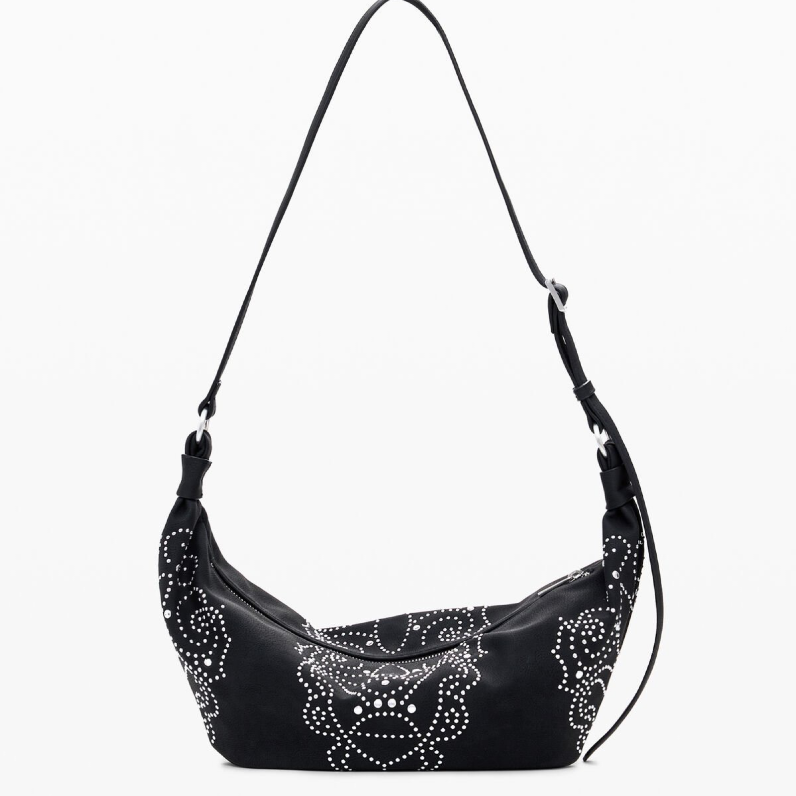 Дамска черна чанта Desigual Women Handbag 25WAXPBG Back View
