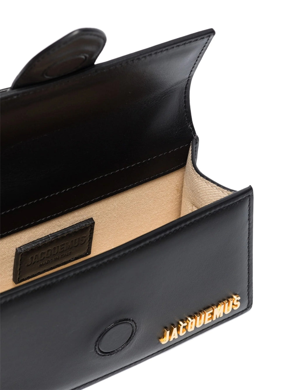 Дамска чанта Women’s handbag JACQUEMUS Le Bambino 213BA0063000 Black inside view
