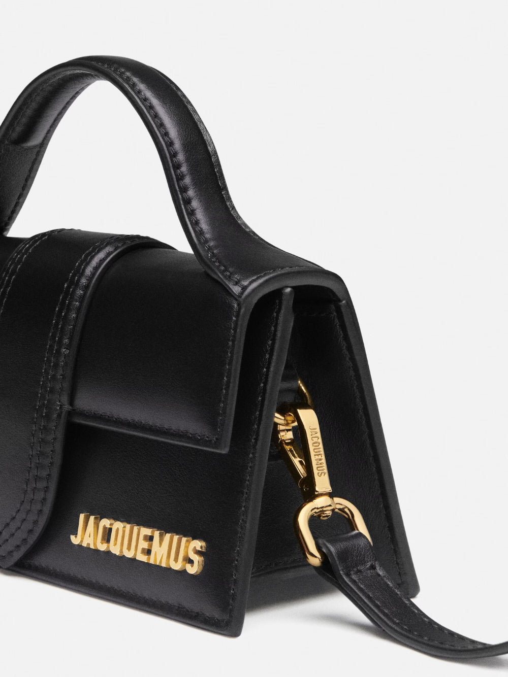 Дамска чанта Women’s handbag JACQUEMUS Le Bambino 213BA0063000 Black detail view