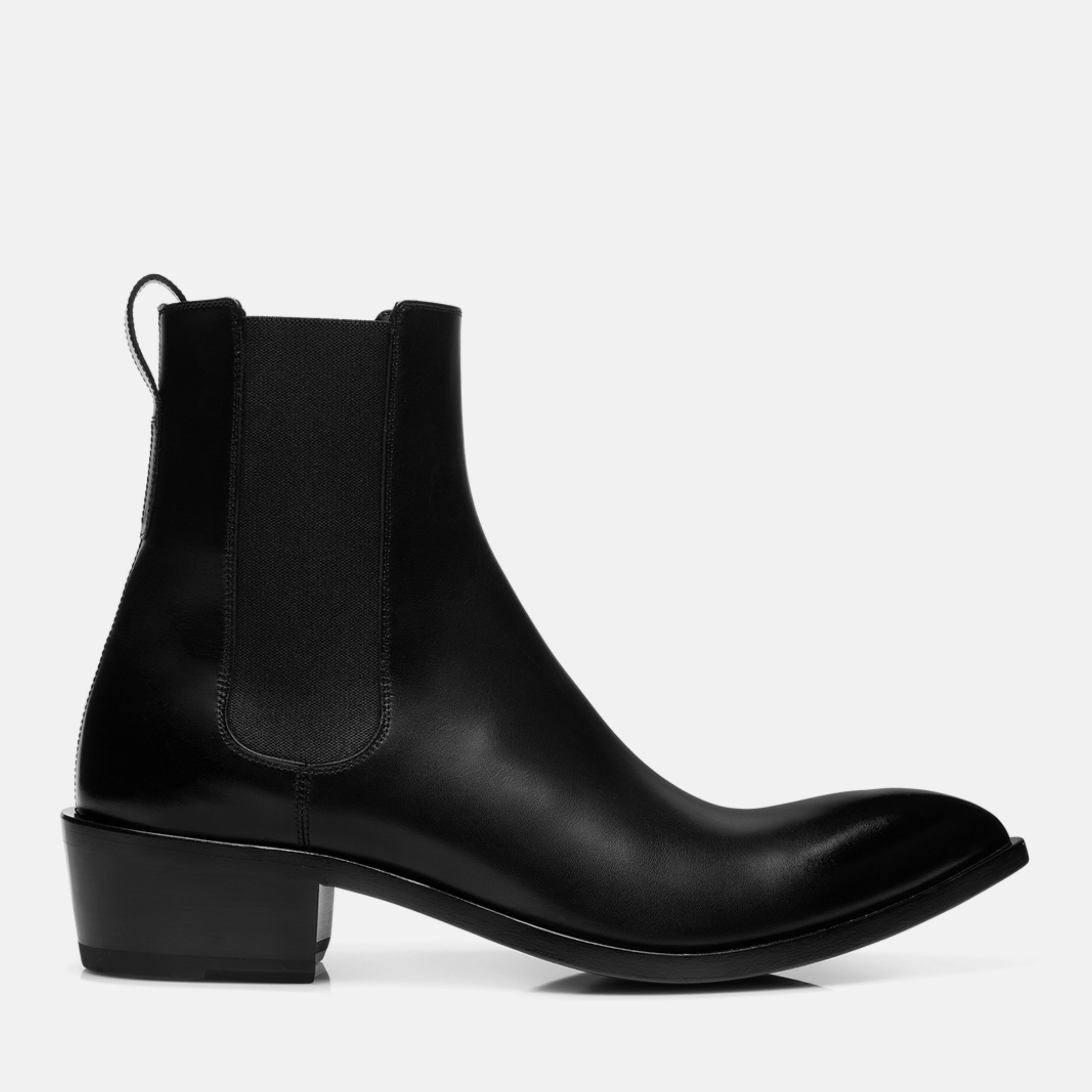 Мъжки боти тип Челси Men’s Chelsea ankle boots TOM FORD J1574LCL497N1N001 Black lateral view