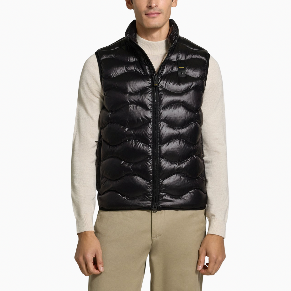 Мъжки елек Blauer Danny Men Vest 26WBLUX02055 999 Front View