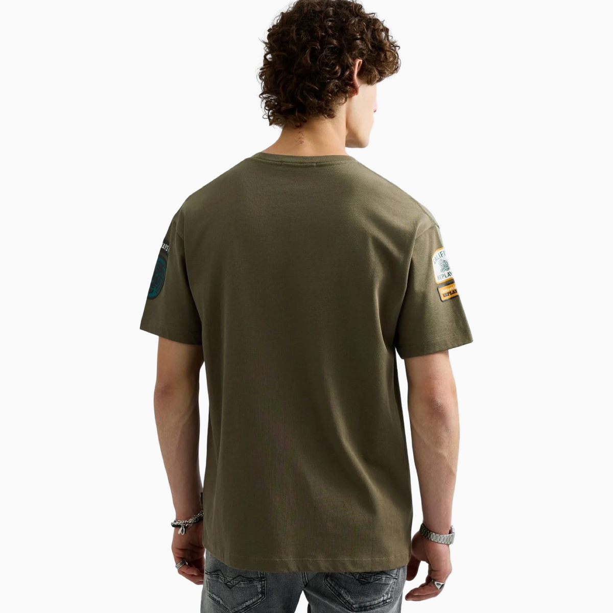 Мъжка тениска Replay Men T-shirt M13MA.000.7242KW-C00G Back View