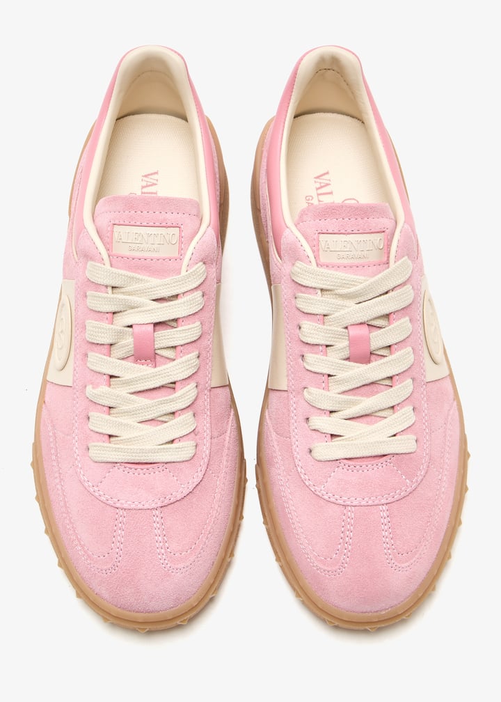 Дамски кецове Women’s sneakers Valentino Garavani Upvillage 7W2S0IL9LALBRN Pink top view