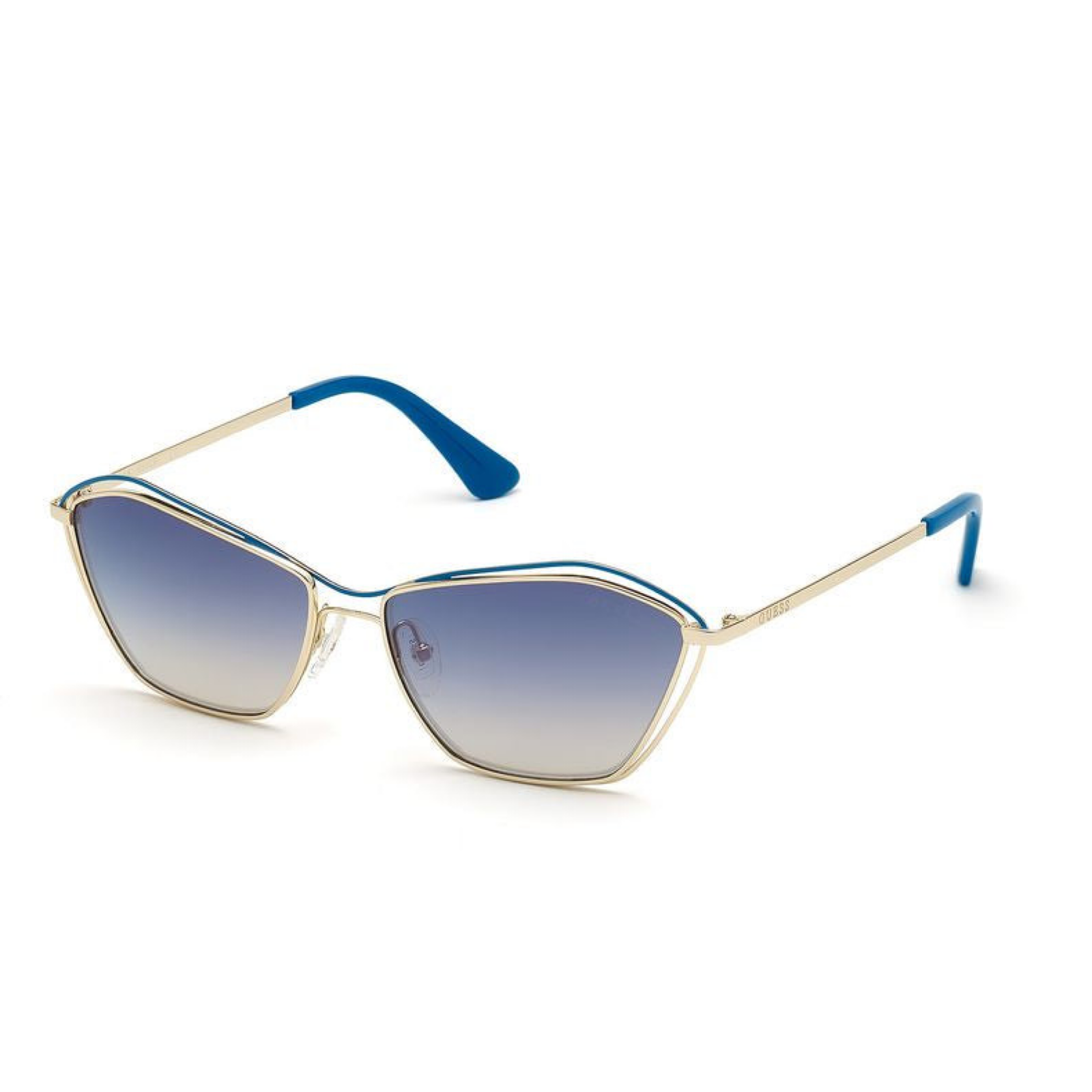 Guess Gold Metal Sunglasses