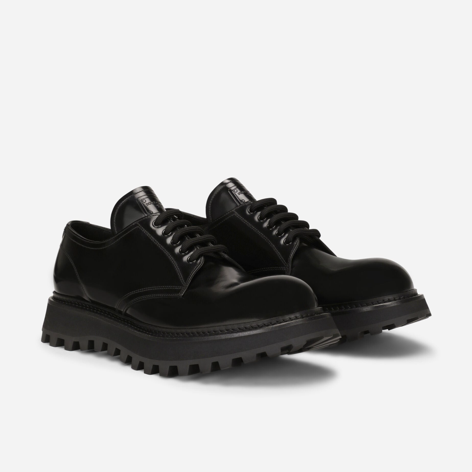 Dolce & Gabbana Hi-Trekking Men Derby Shoes Front View