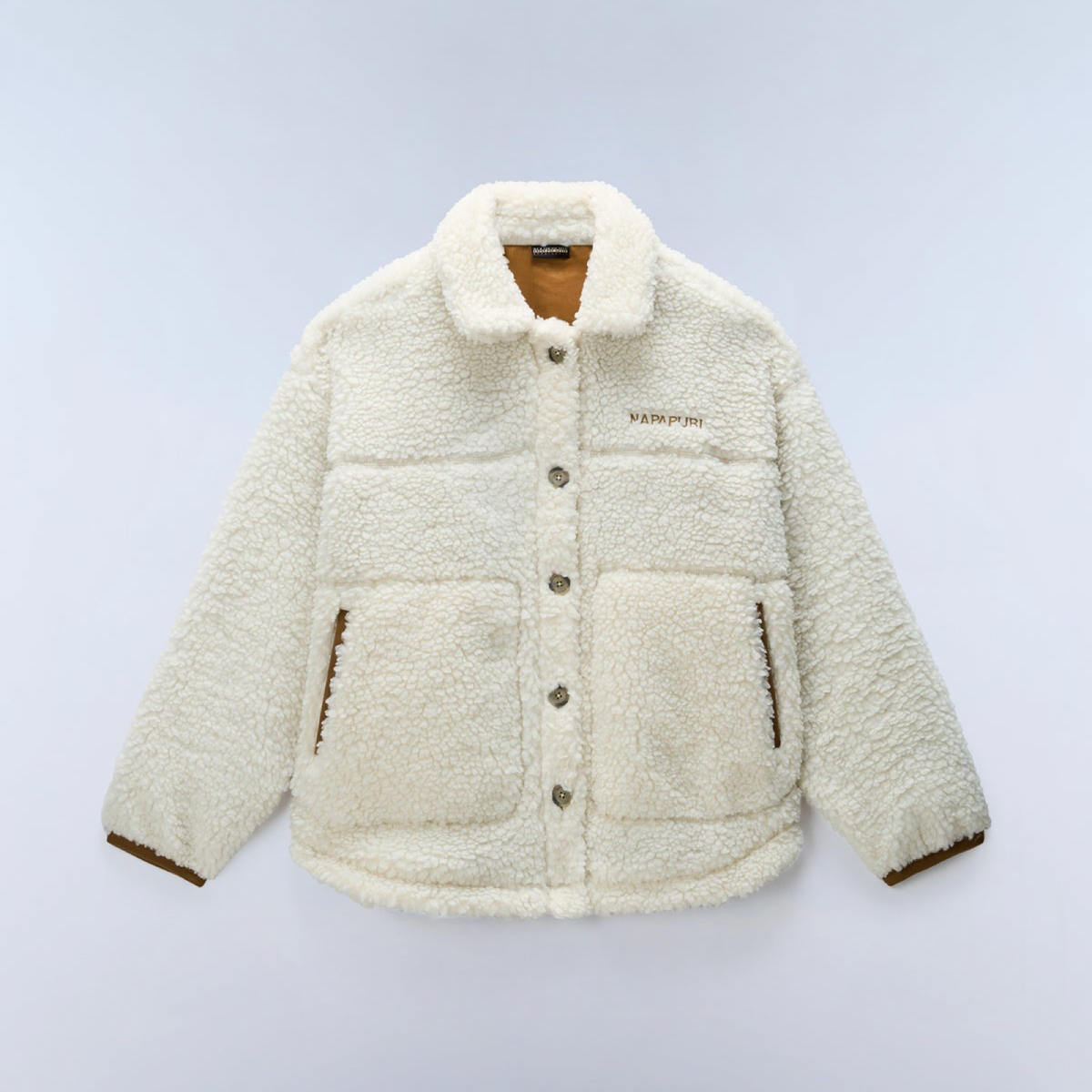 Дамско яке Napapijri Women Sama Fleece Jacket NP0A8BA4 N1J Front View