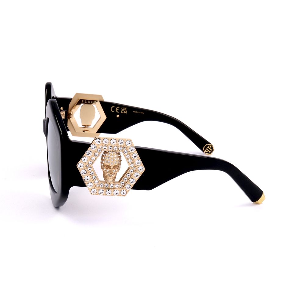 Philipp Plein Gold Metal Sunglasses