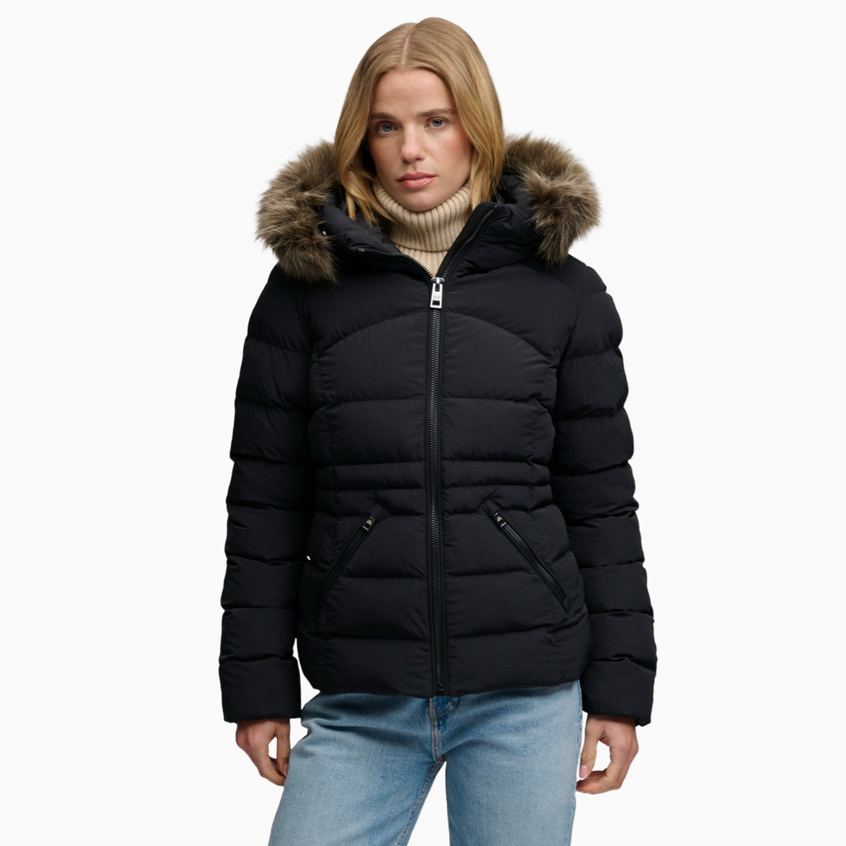 Дамско яке Superdry Fuji Women Jacket W5012184A Front View
