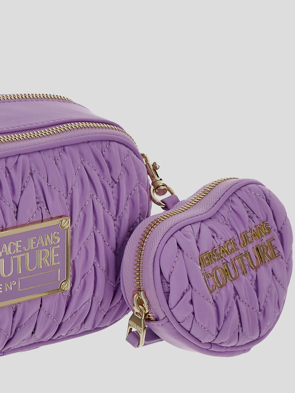 Дамска чанта Women’s crossbody bag Versace Jeans Couture 74VA4BO6 ZS584 302 Purple cropped view