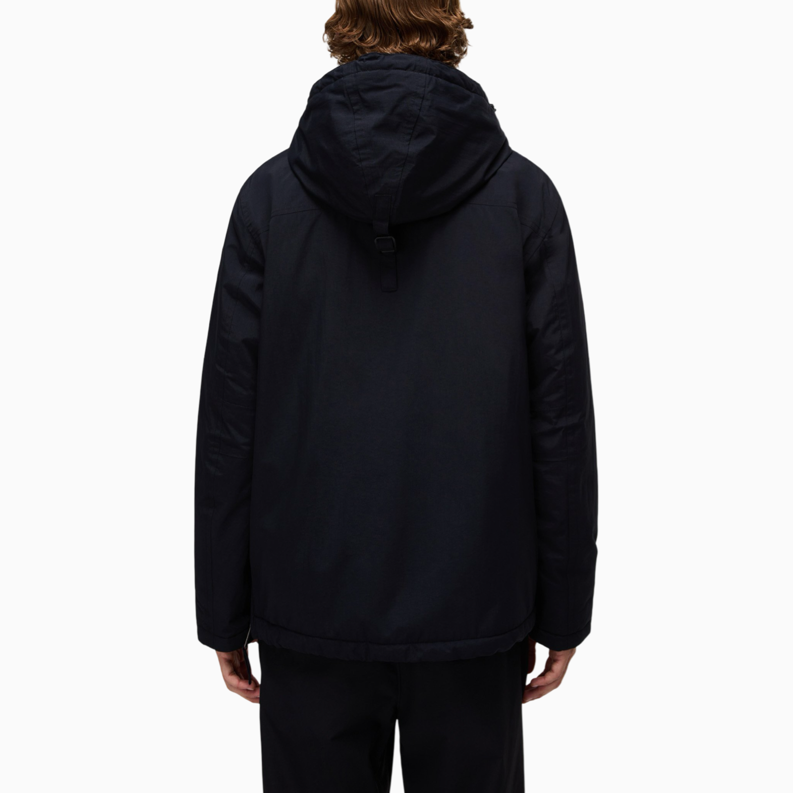 Мъжко черно яке Napapijri Rainforest Men Jacket Back View
