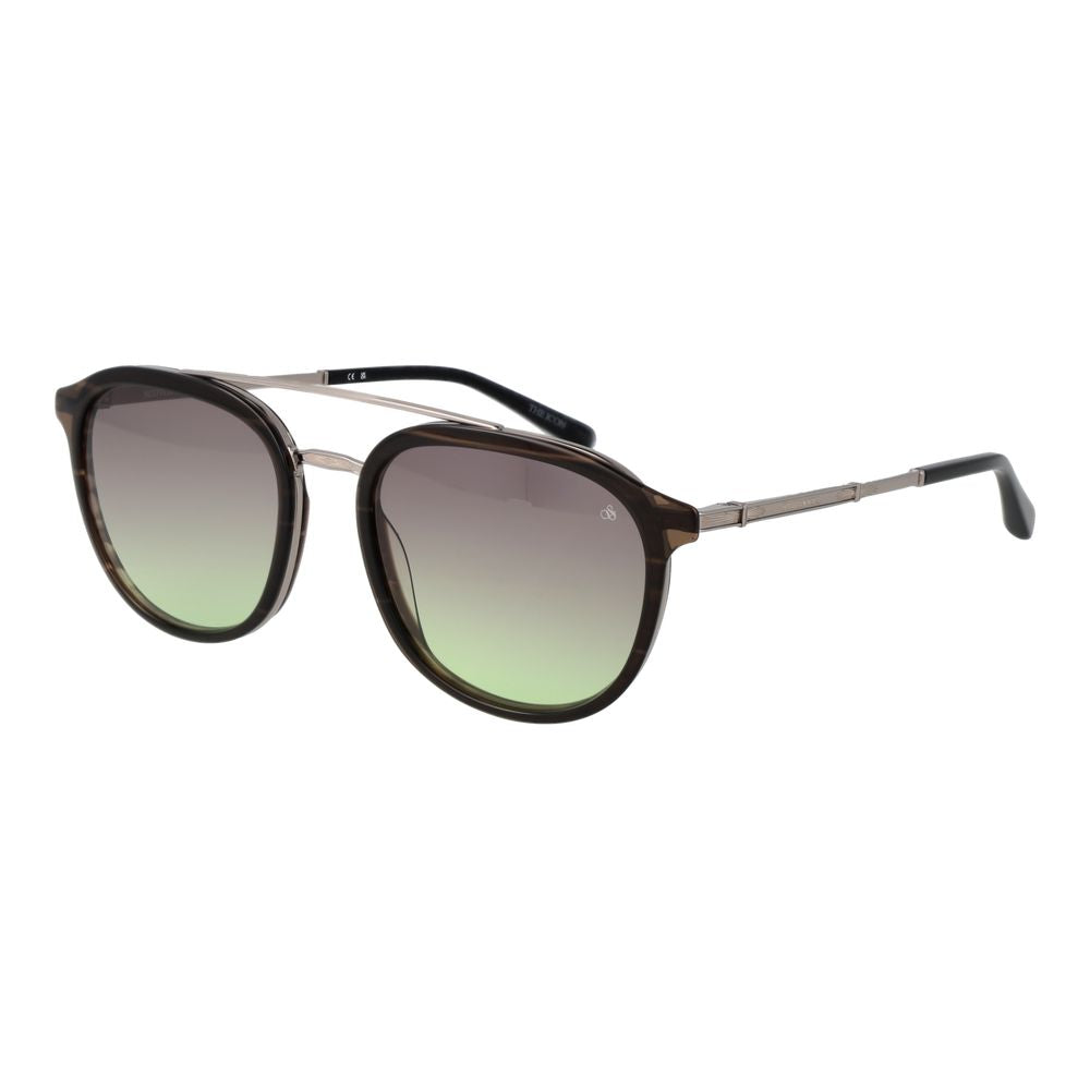 Scotch & Soda Brown Acetate Sunglasses