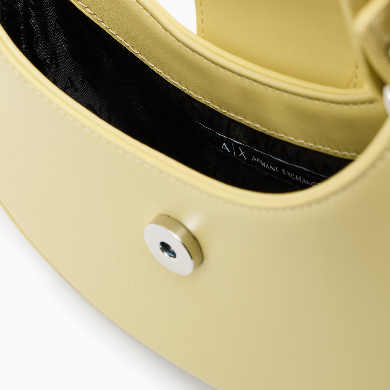 Дамска жълта чанта Armani Exchange Women Shoulder Bag XW002566 AF12039 U2149 Inside View