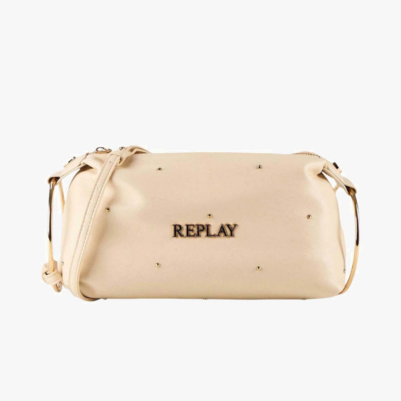 Дамска бежова чанта Replay Women Shoulder Bag FW3004.011.A0501B Front View