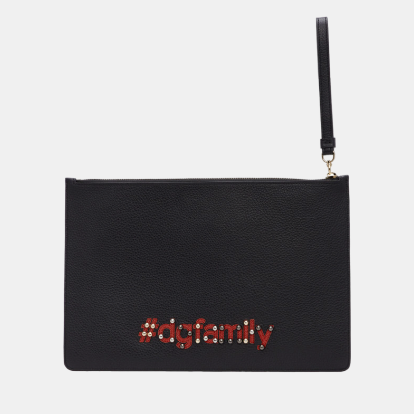 Кожена Клъч чанта Dolce & Gabbana #DGFamily Clutch Bag