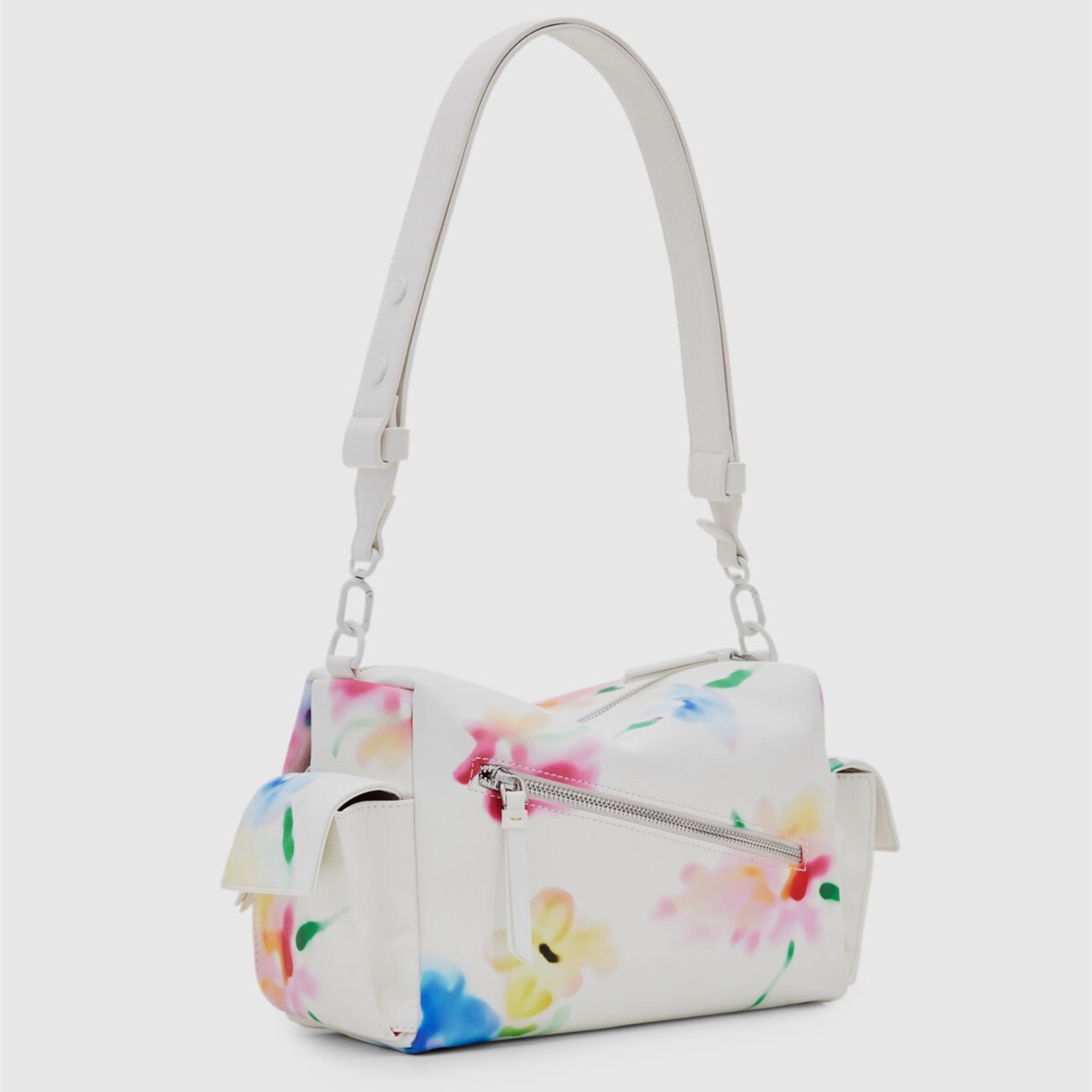 Дамска чанта за рамо Women’s watercolour floral shoulder bag Desigual
24SAXP69 1021U