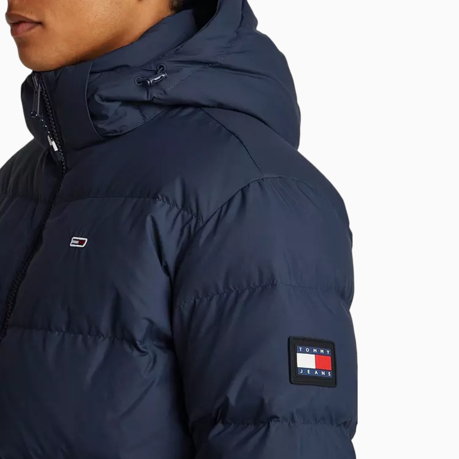 Мъжко синьо яке Tommy Hilfiger Jeans Men Jacket DM0DM19786 Close-Up