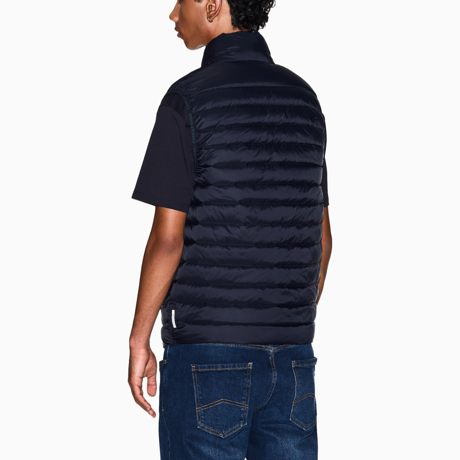 Мъжки елек Armani Exchange Men Gilet XM001576 AF16927 UB101 Back View