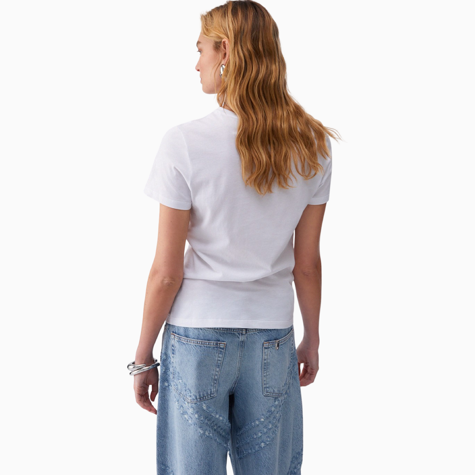 Дамска тениска Liu Jo Women T-shirt WA6491 JS923 P9353 Back View