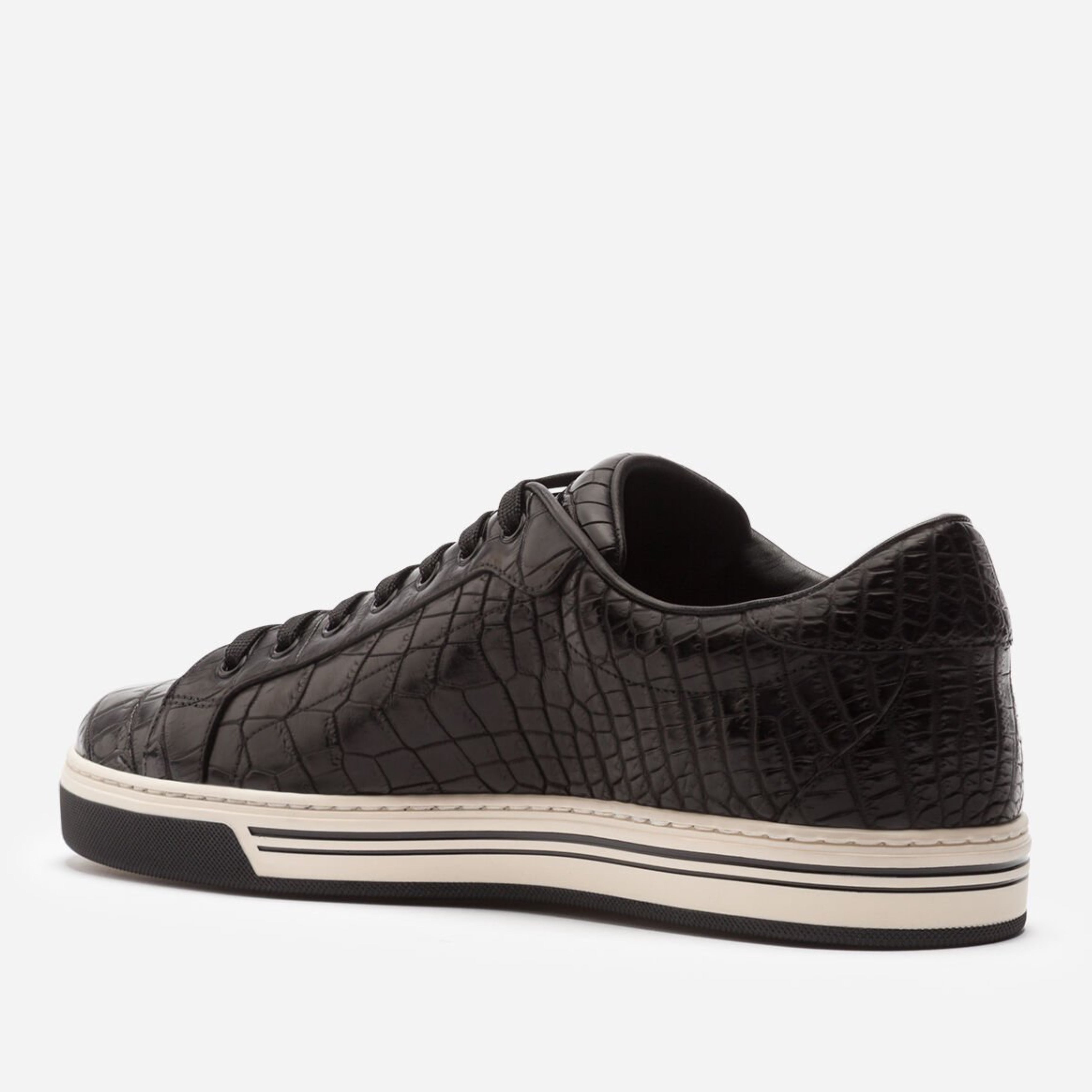 Dolce & Gabbana Roma Croco Women Sneakers