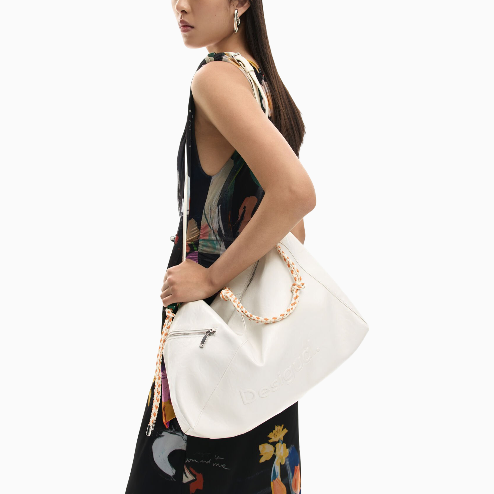 Дамска чанта Desigual Women Shoulder Bag 26SAXPA7 1008 Model View