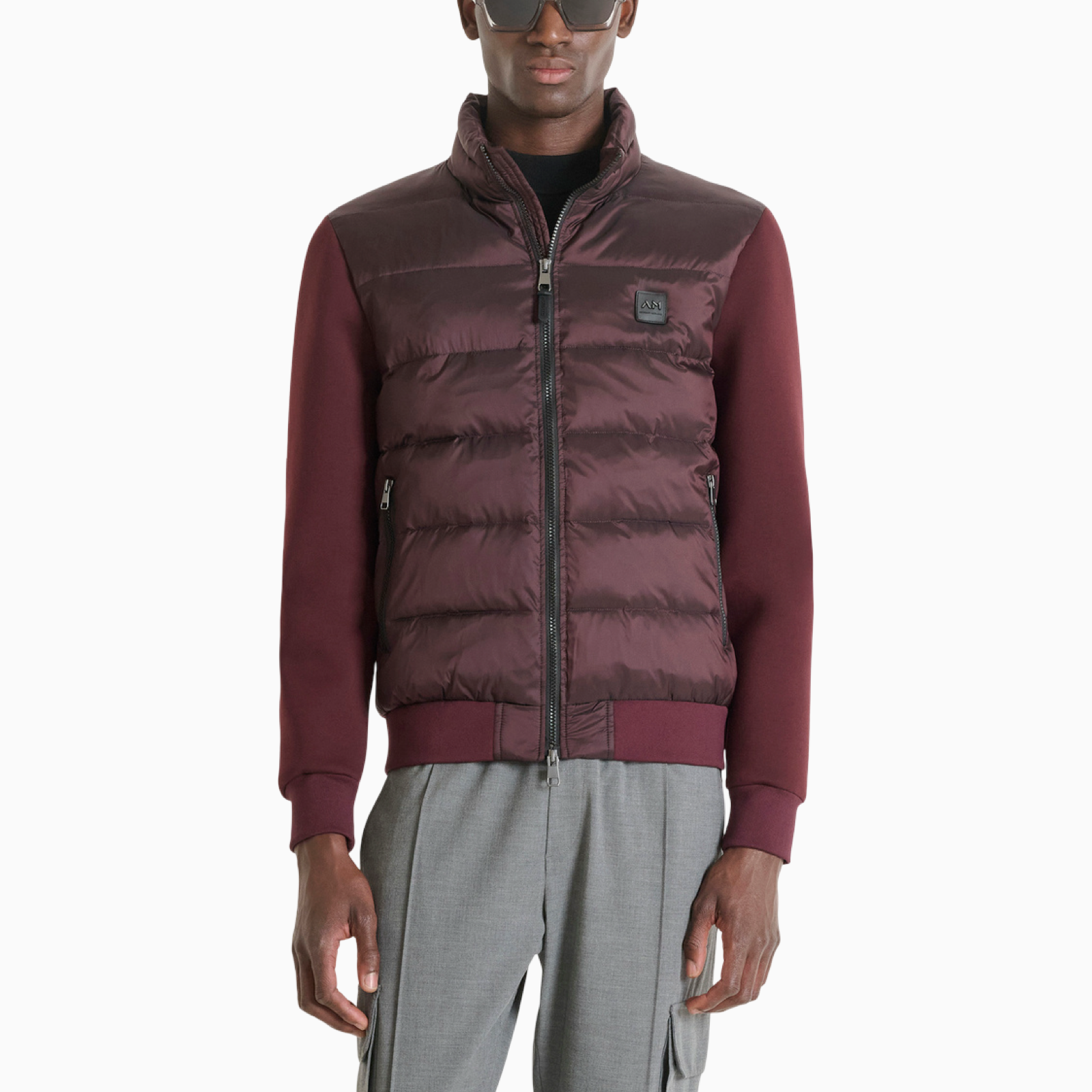 Мъжко бордо яке Antony Morato Men Jacket MMCO00936-FA600275 Front View