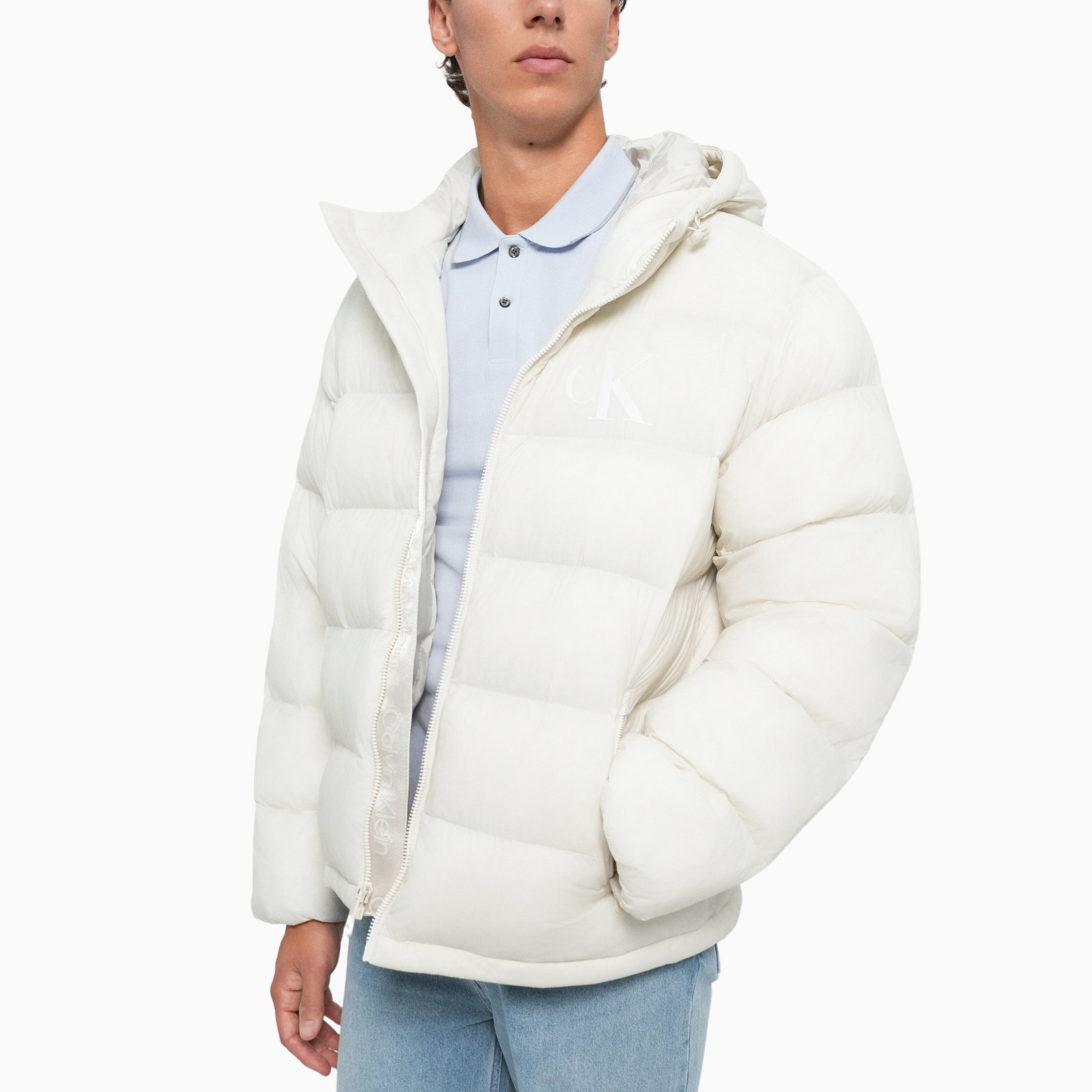 Мъжко зимно яке Calvin Klein Jeans LV04RD528G Side View