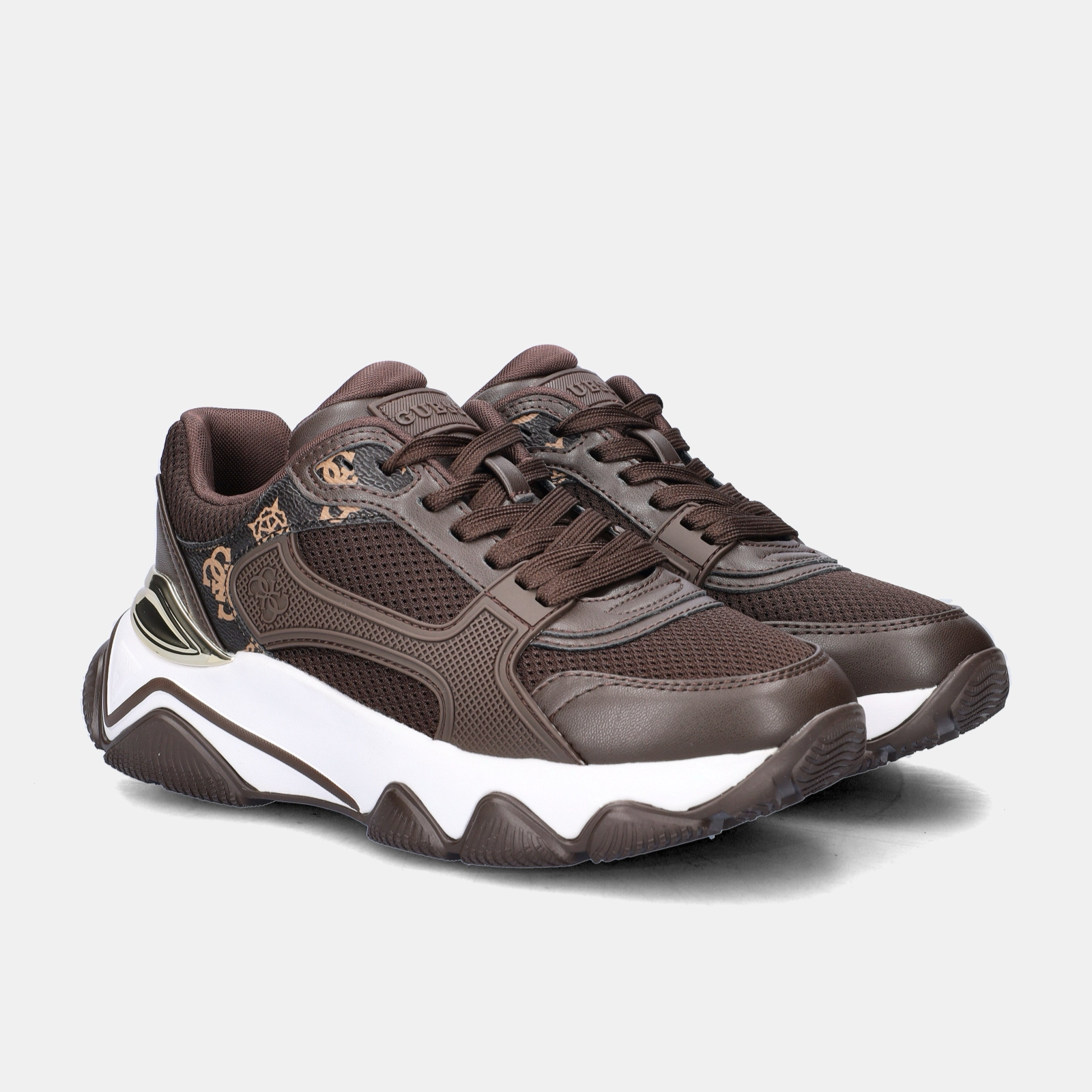 Дамски марагонки Guess Mazzy Women Sneakers  FLTMZZ ELE12 Lateral View