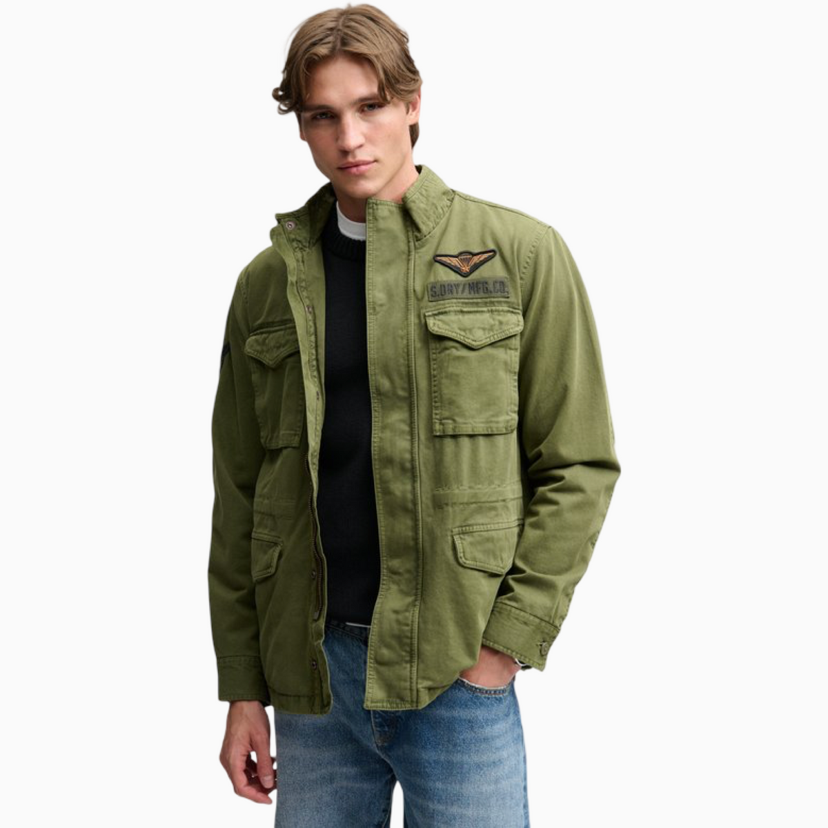 Мъжко яке Superdry Men Jacket M5012473A Front View