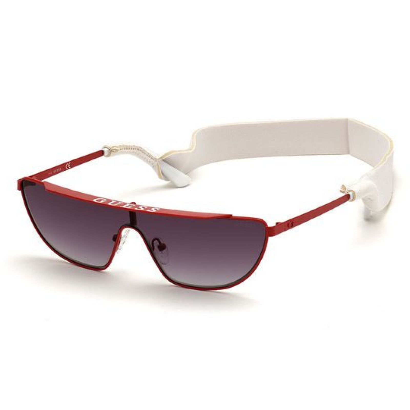 Guess Red Metal Sunglasses