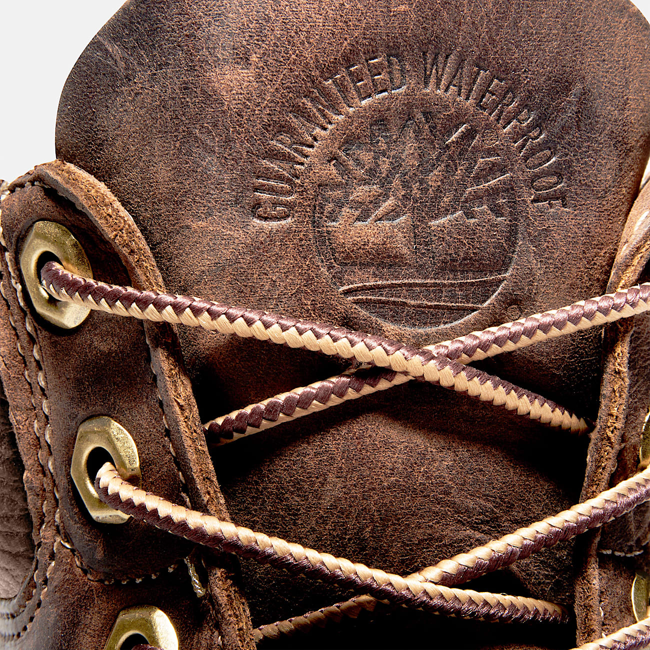 Мъжки боти кубинки Men’s Premium 6 Waterproof Ankle Boots Timberland TB127097214 Brown Logo view