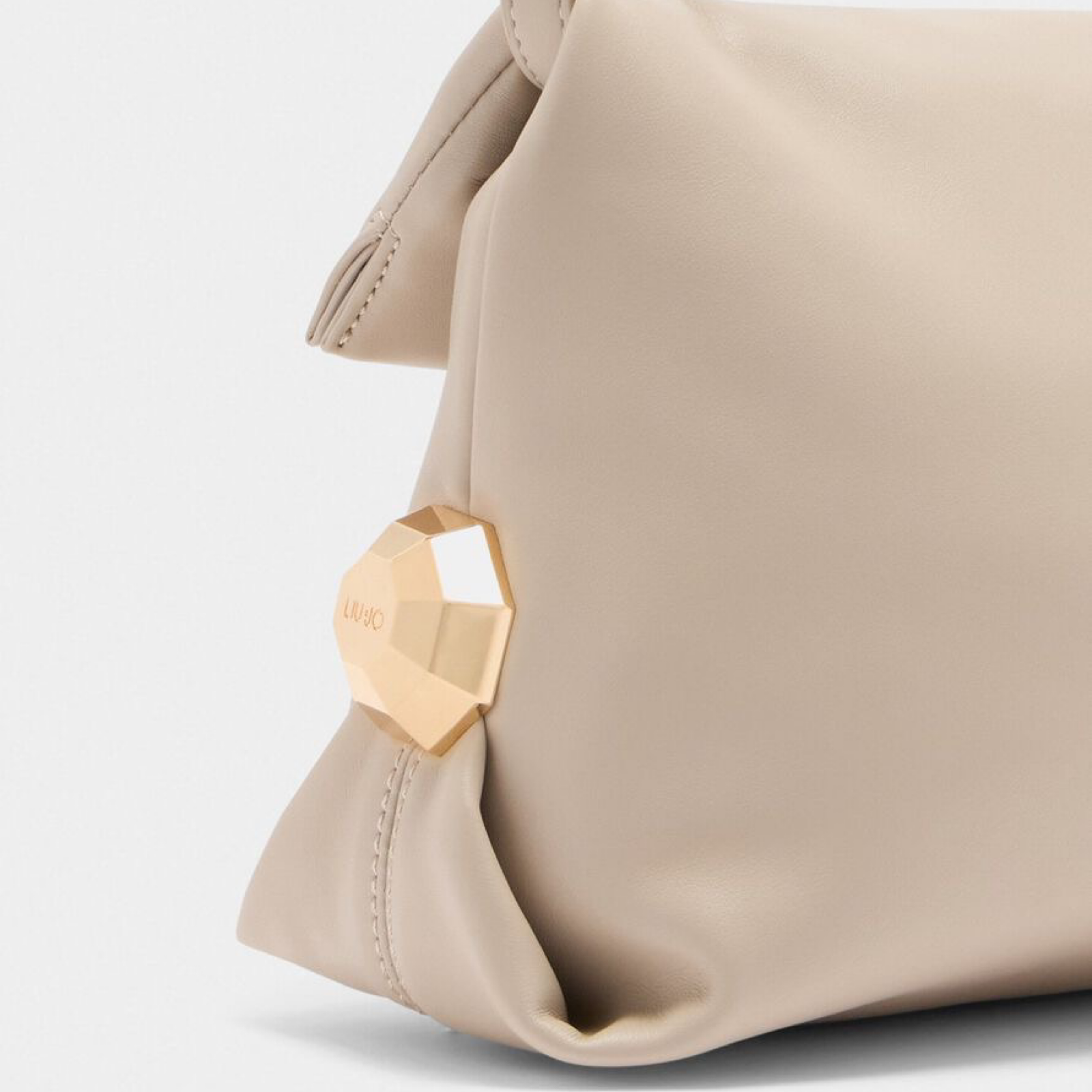 Дамска бежова чанта Liu Jo Women Handbag AF5097 E0077 Close-Up
