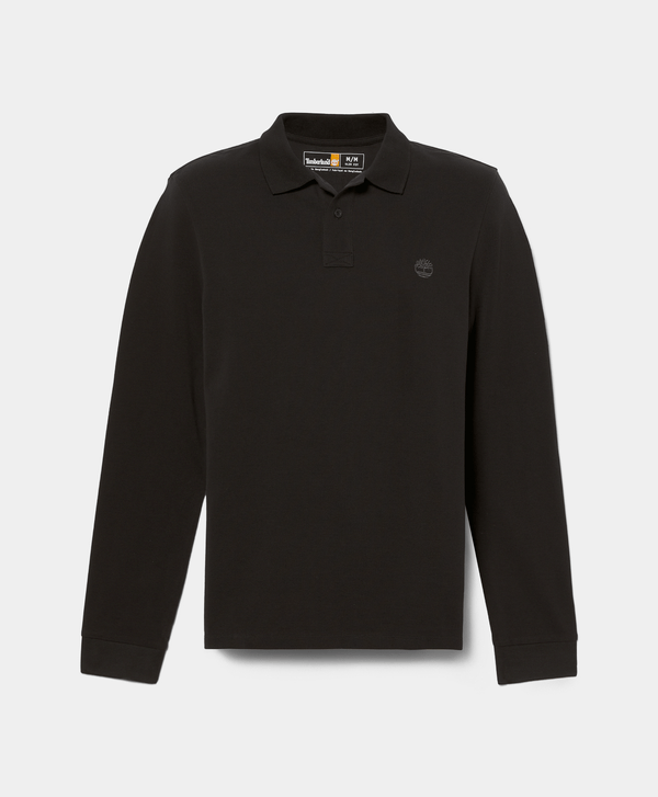 Мъжка поло блуза Men’s long sleeved polo shirt Timberland TB0A6VY6001 Black