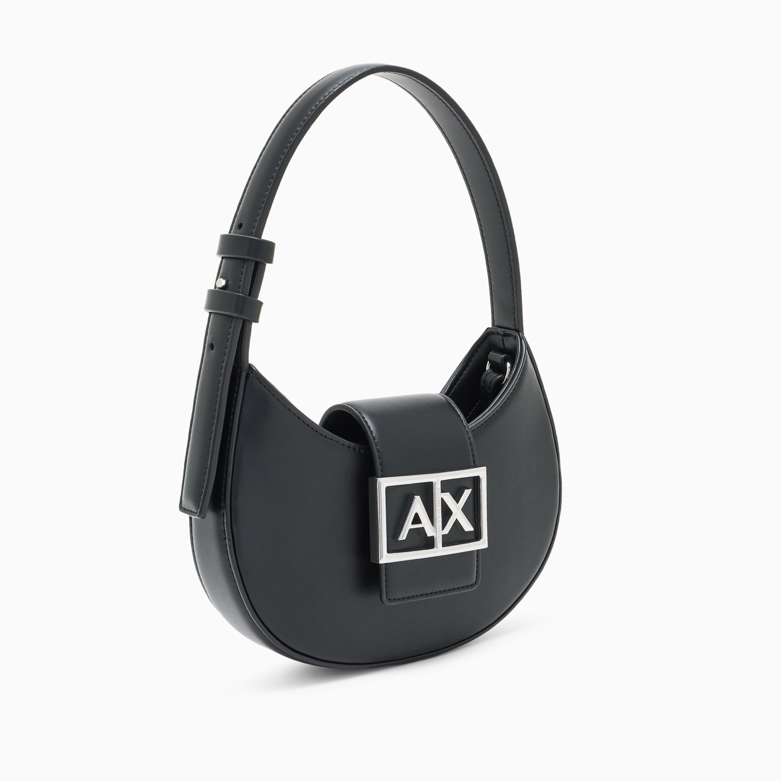 Дамска черна чанта Armani Exchange Women Shoulder Bag XW002566 AF12039 UC001 Side View