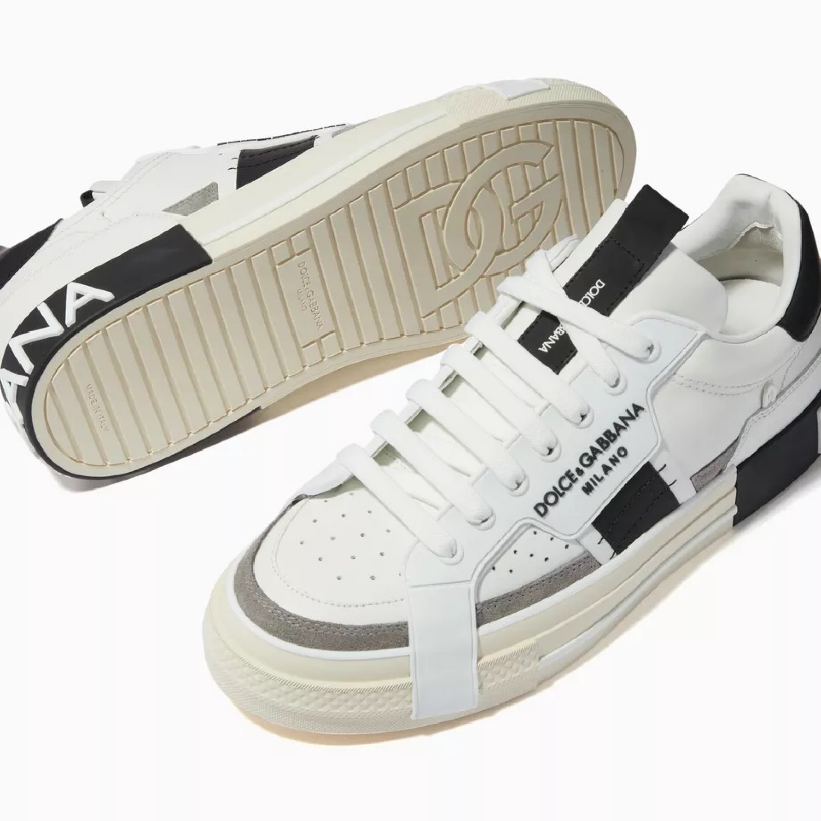 Dolce & Gabbana Custom 2.Zero Men Sneakers Top View