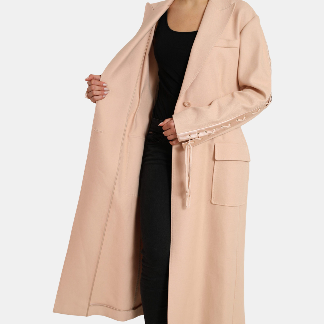 Dolce & Gabbana Single-Breasted Women Trench Coat