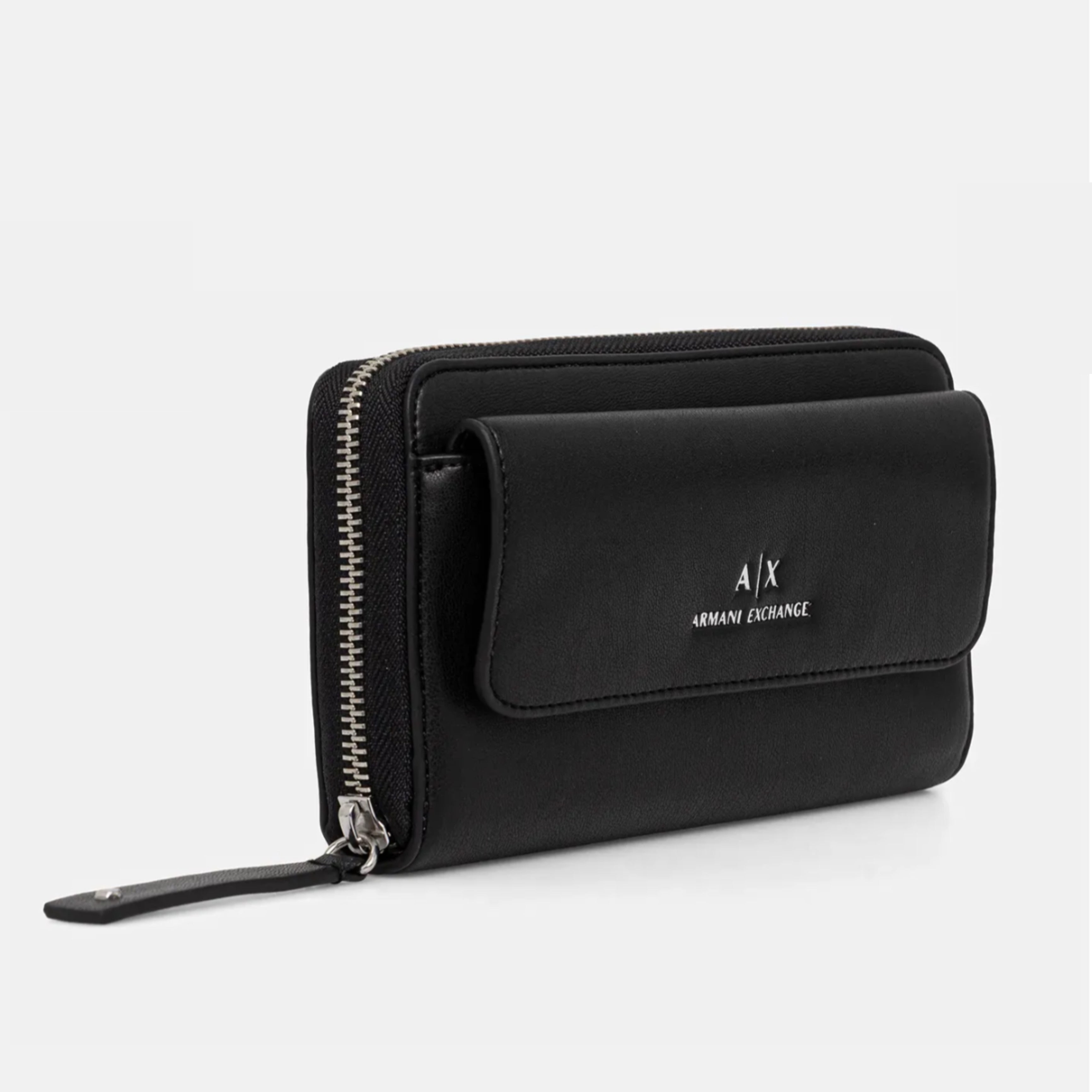 Дамско клъч портмоне Armani Exchange Women’s clutch wallet Armani Exchange
XW000948 AF12589 UC001 Black Angled view