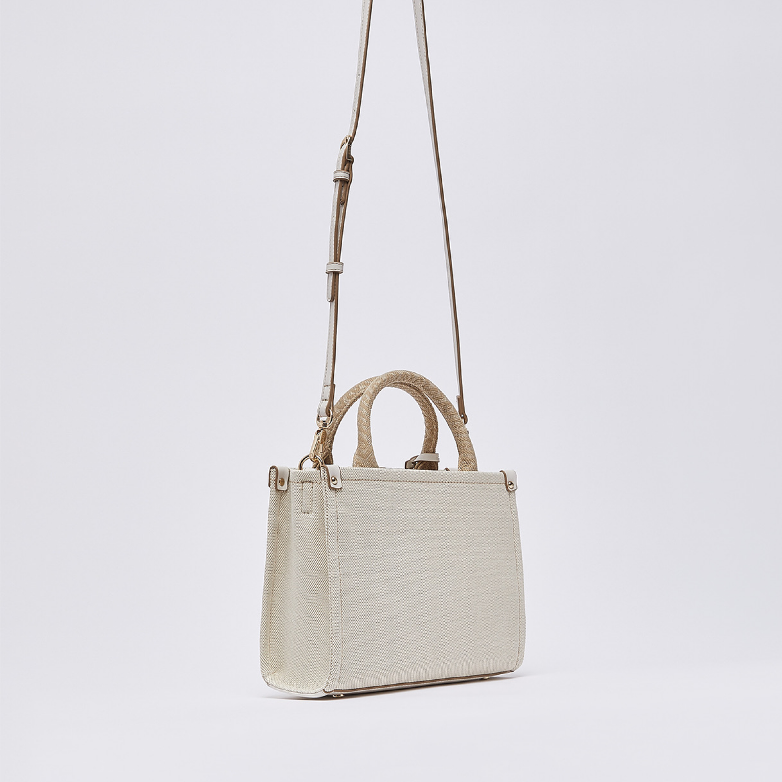 Дамска чанта Liu Jo Small Jacquard Handbag AA6192 T388A C3905 Back View