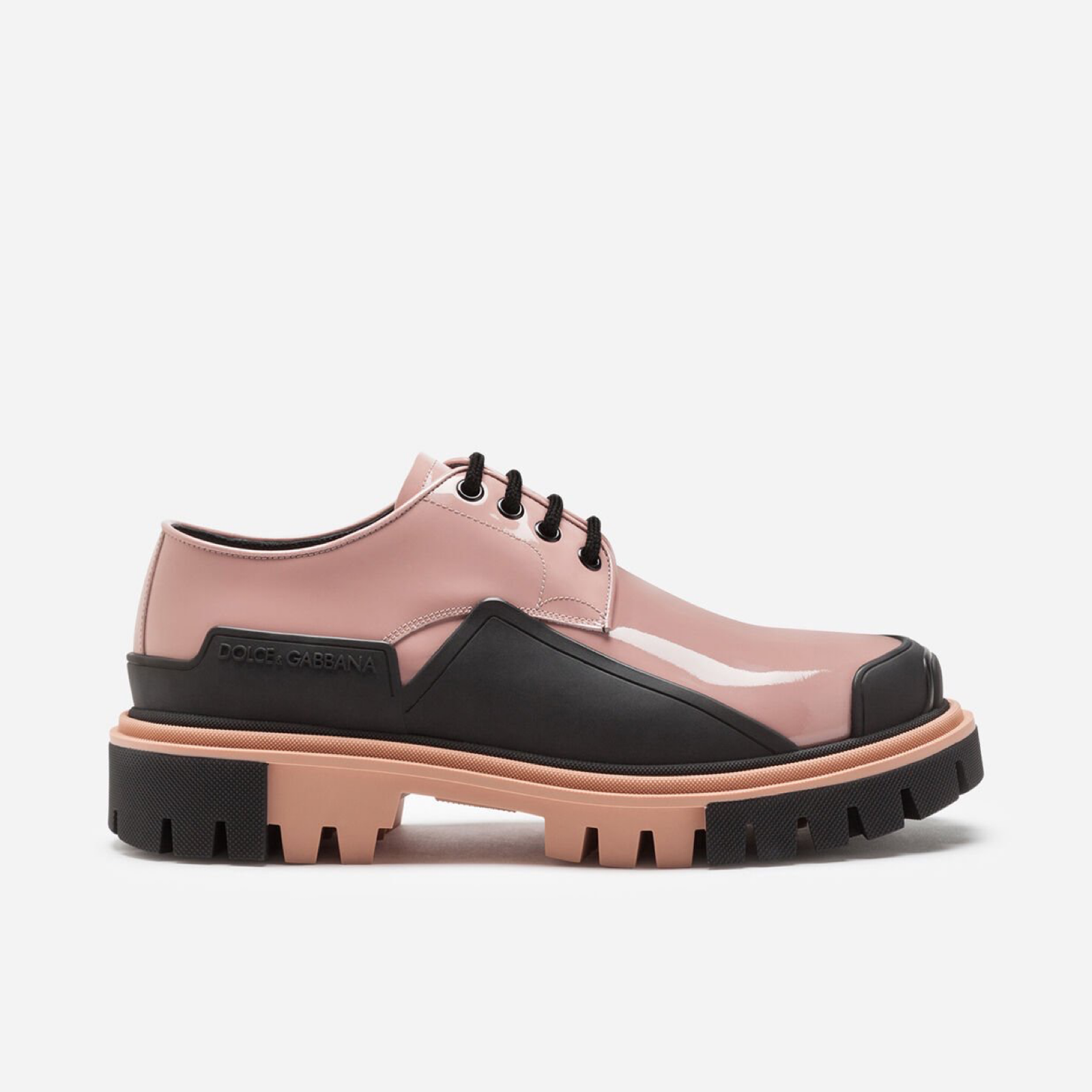 Dolce & Gabbana Derby Hi Trekking Women Shoes Lateral View