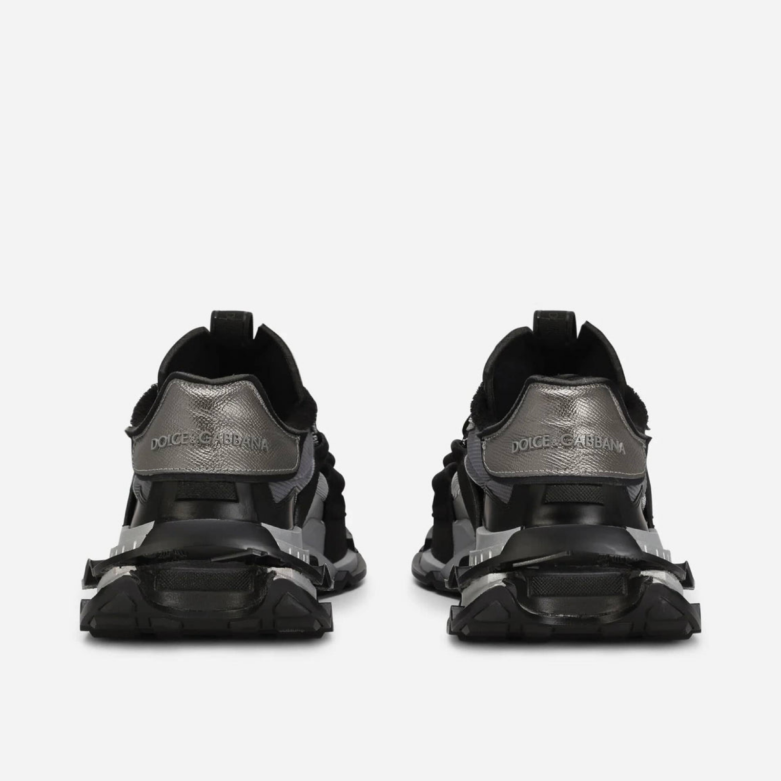 Dolce & Gabbana Space Men Sneakers Heel View