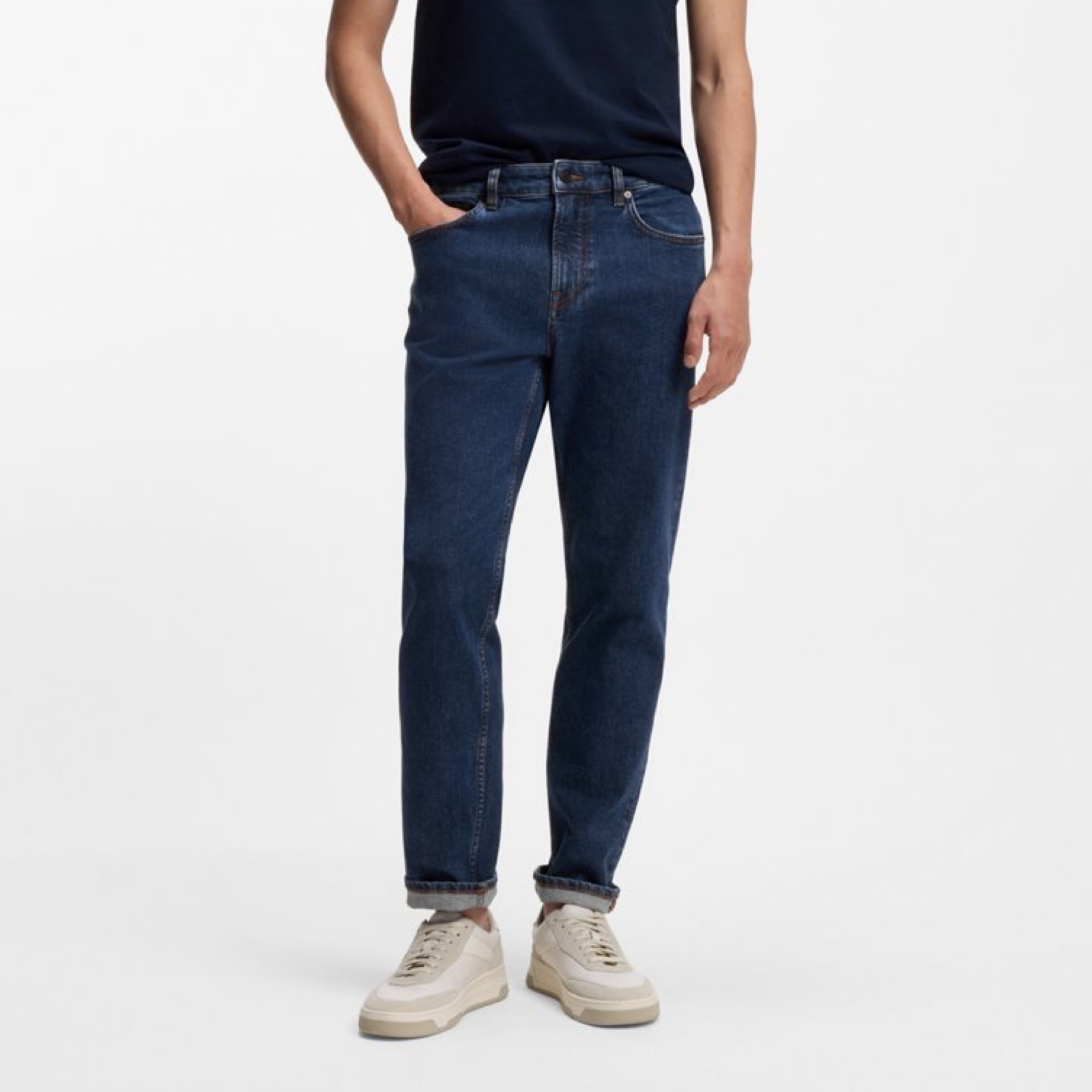 Мъжки дънки Boss Maine Men Jeans 50555275 Front View