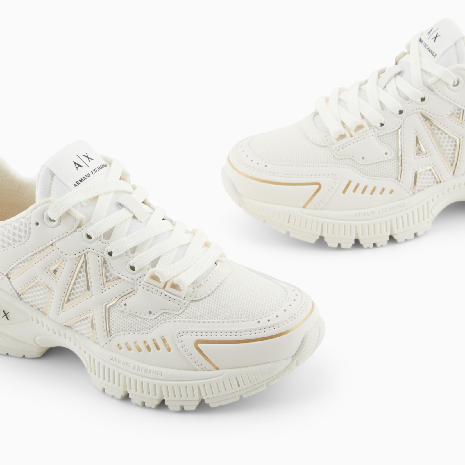 Дамски маратонки Armani Exchange Women Sneakers XW002153 AF22757 Close-Up