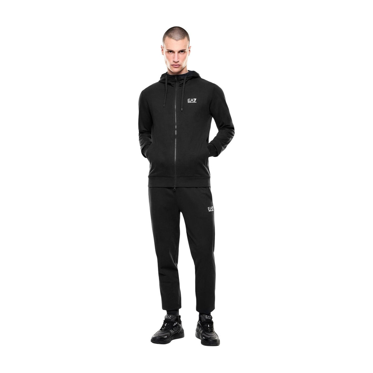 Мъжки екип EA7 Emporio Armani Men Tracksuit 8NPV68 PJVTZ 1200 Front View