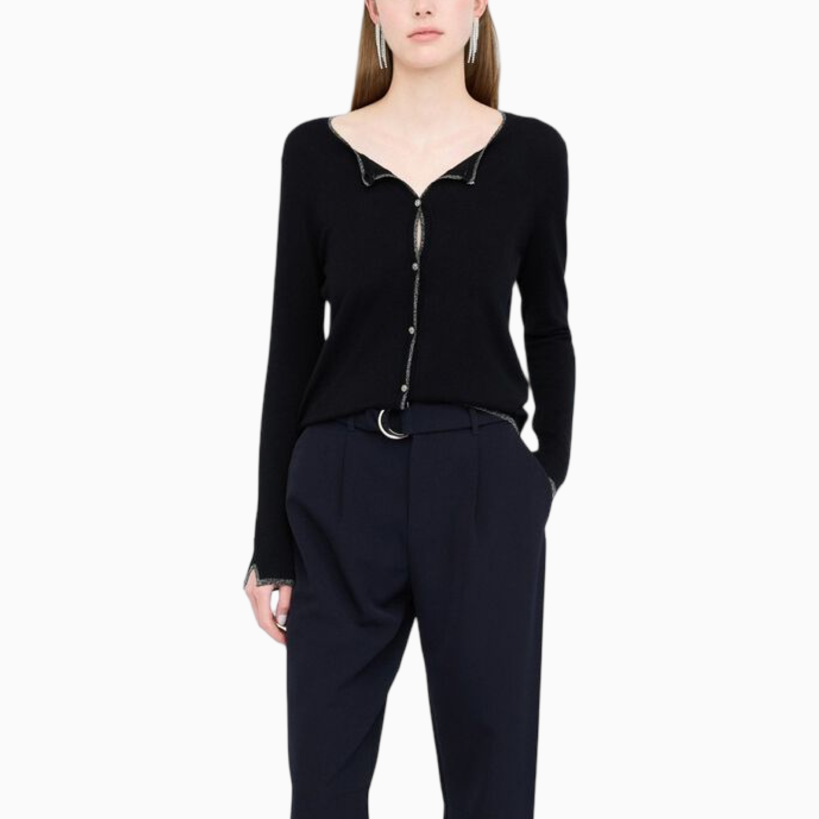 Дамски пуловер Liu Jo Women Sweater MF5225 MS49I Front View