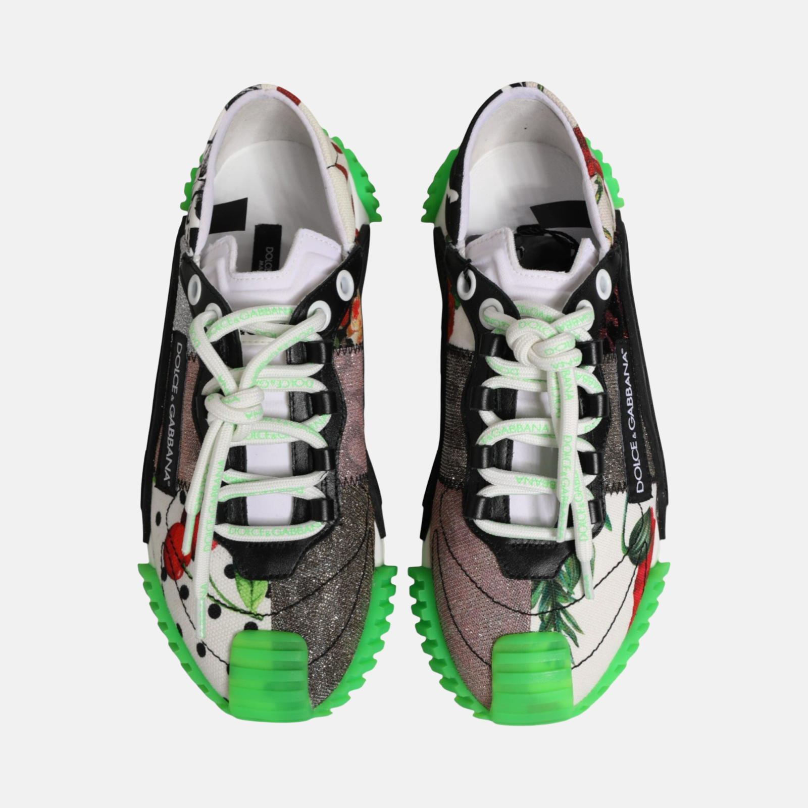 Dolce & Gabbana NS1 DG Logo Cherry Women Sneakers