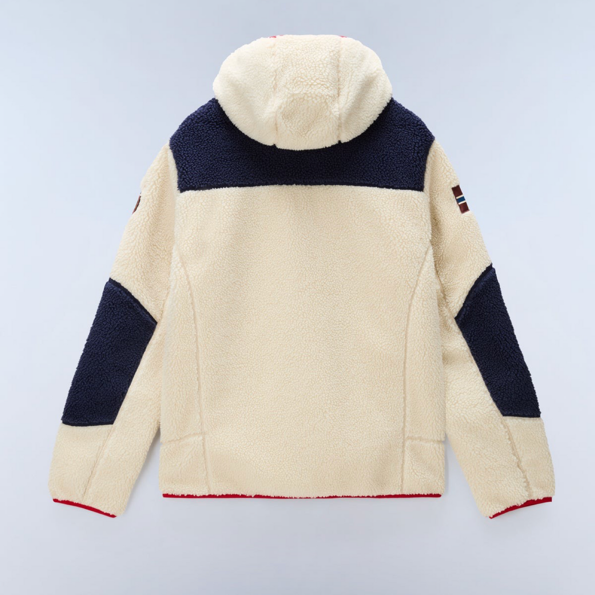 Мъжки суичър Napapijri Yupik Fleece Hoodie NP0A8AZX M3E Back View