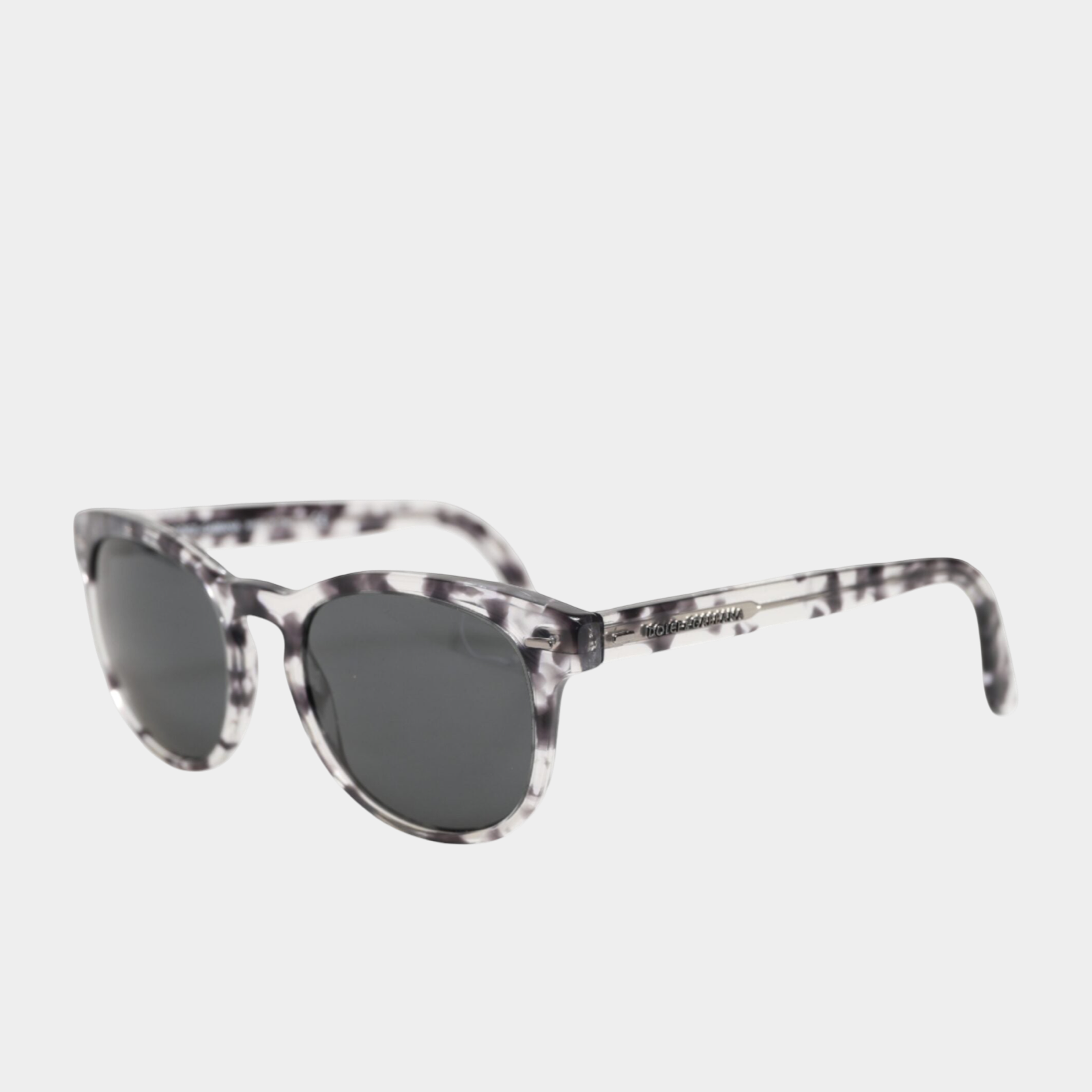 Dolce & Gabbana Havana Clear Black Tinted Lenses Sunglasses DG4254 Side View