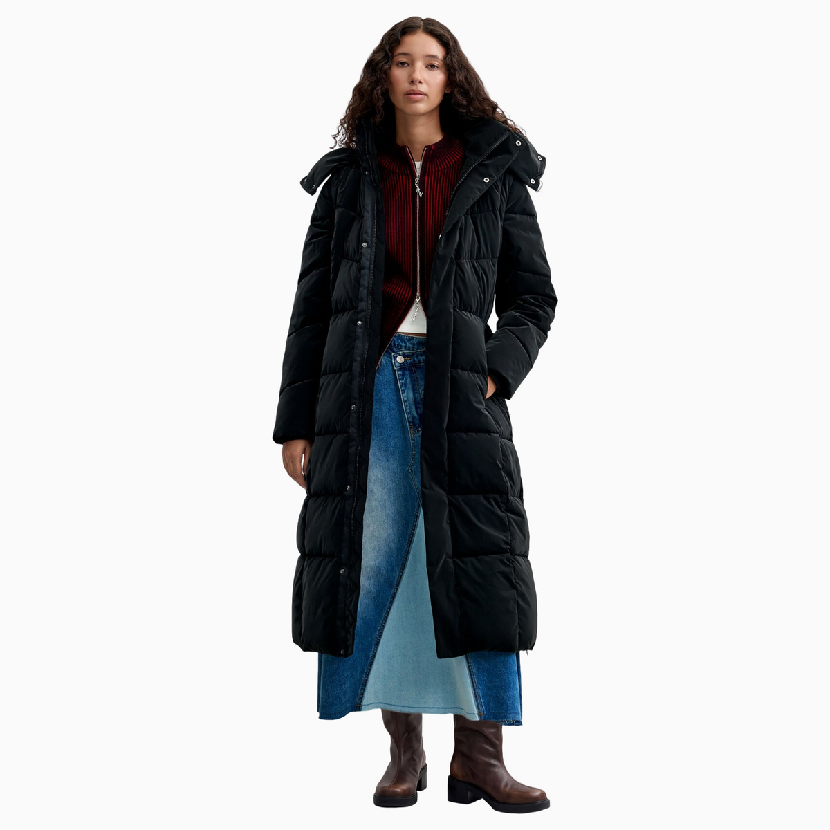 Дамско яке Desigual Women Jacket 26WWEW34 2000 Front View