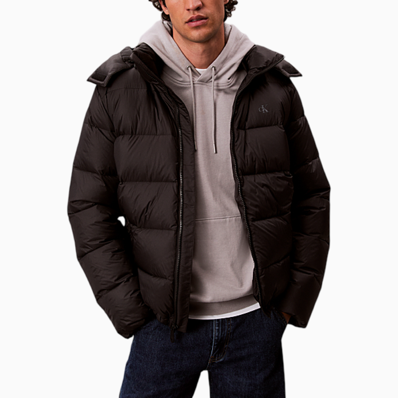 Мъжко зимно яке Calvin Klein Jeans LV04RC518G Front View