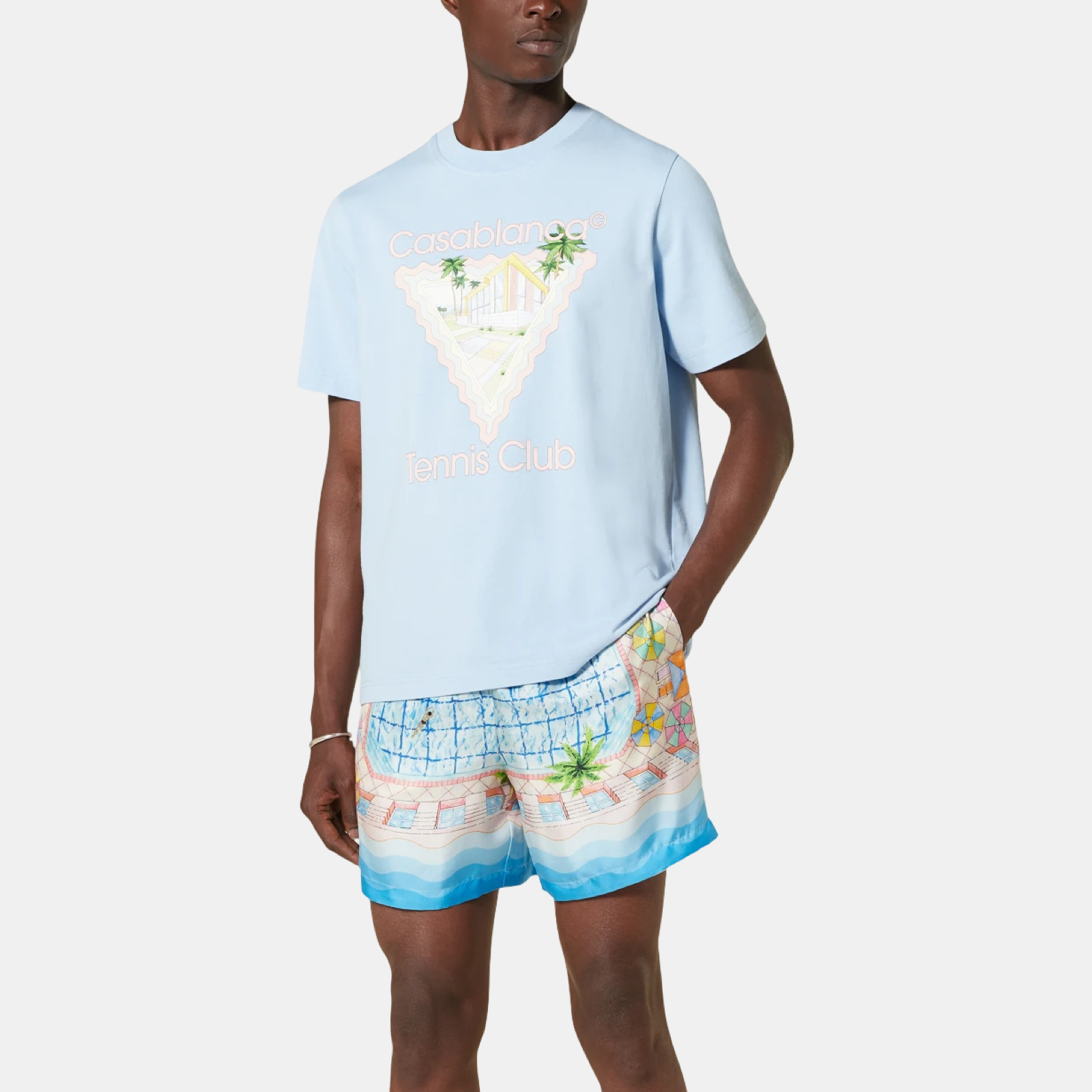 Casablanca Maison De Reve Men T-Shirt Front View